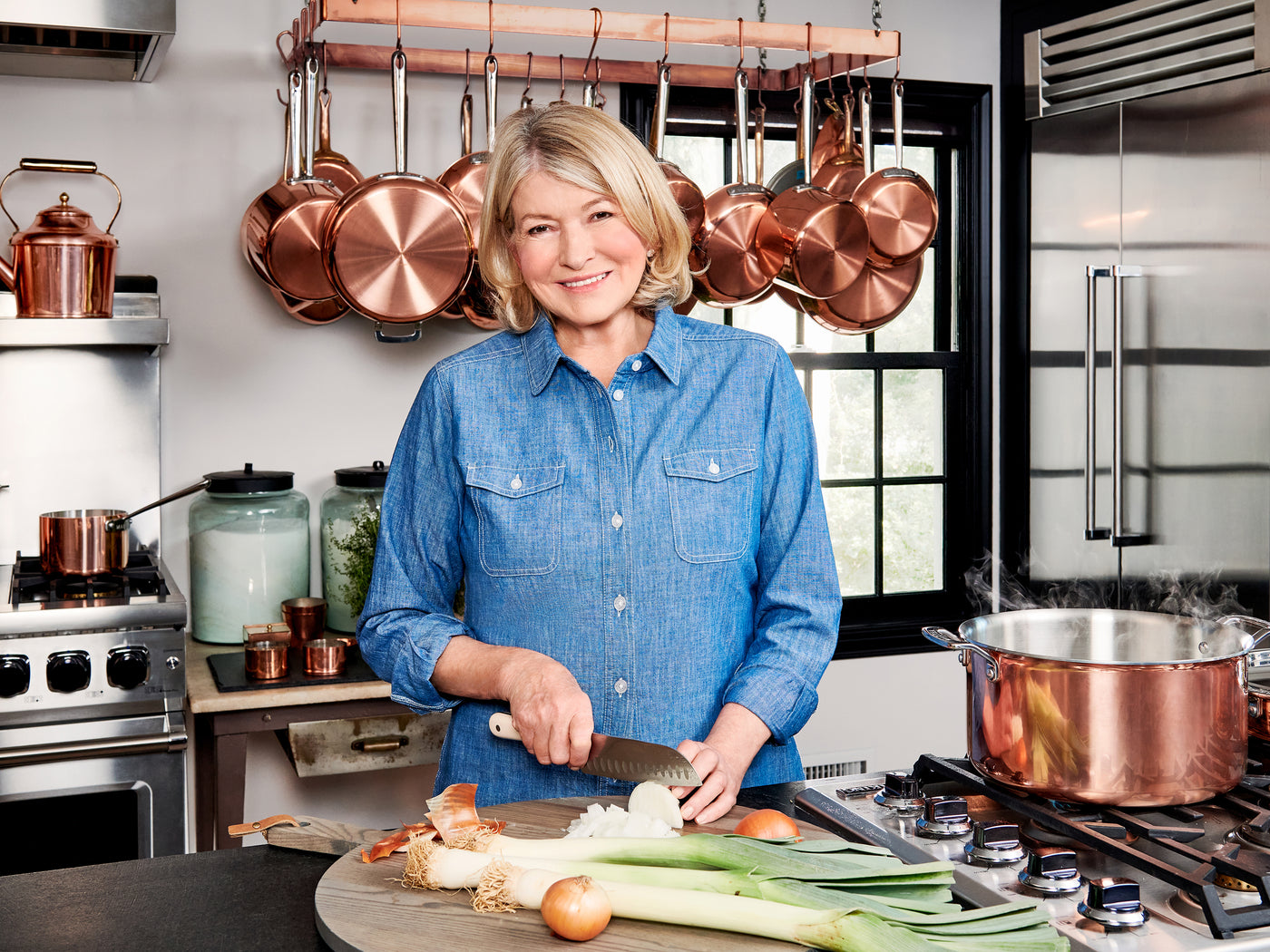 Shop Martha Stewart cookware on Amazon
