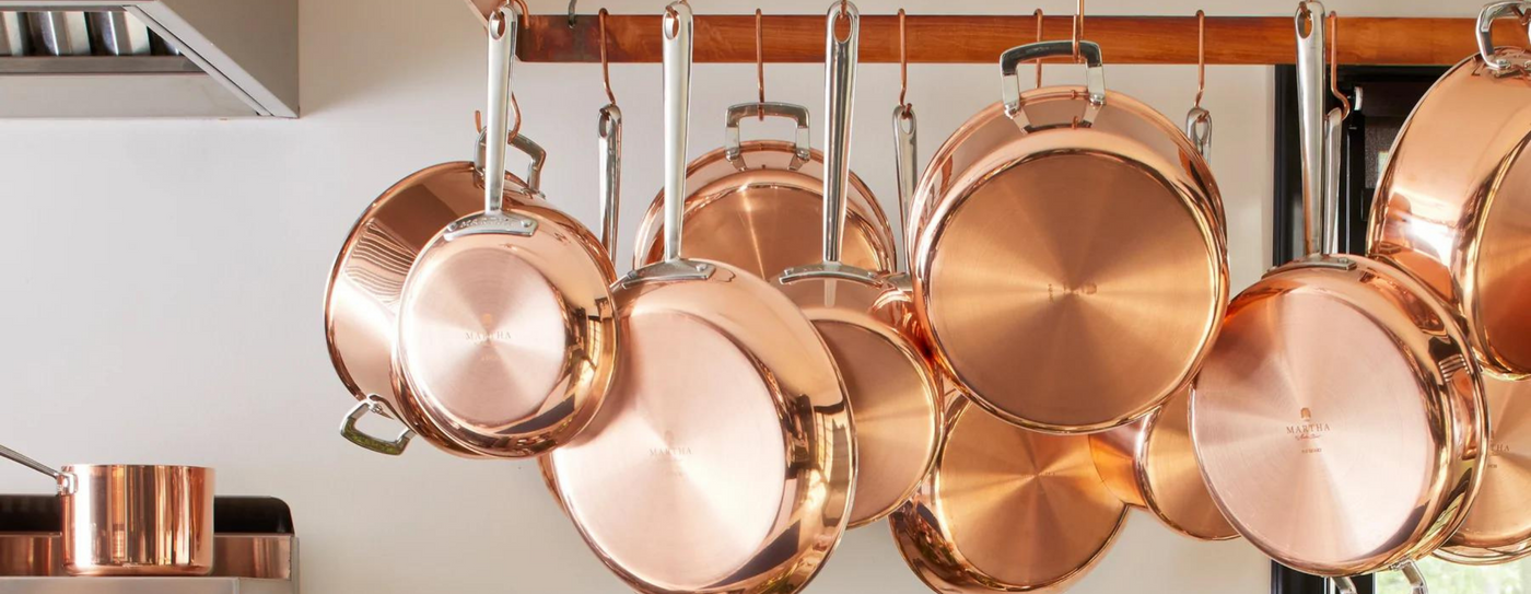 Martha Stewart Copper Cookware Collection