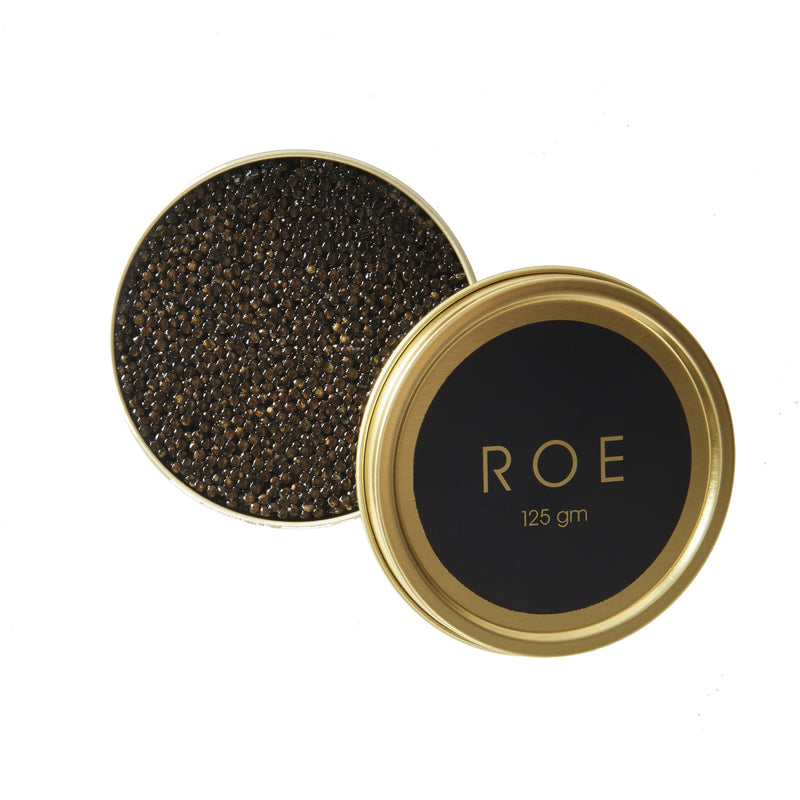 White Sturgeon Caviar Tin, 125 grams