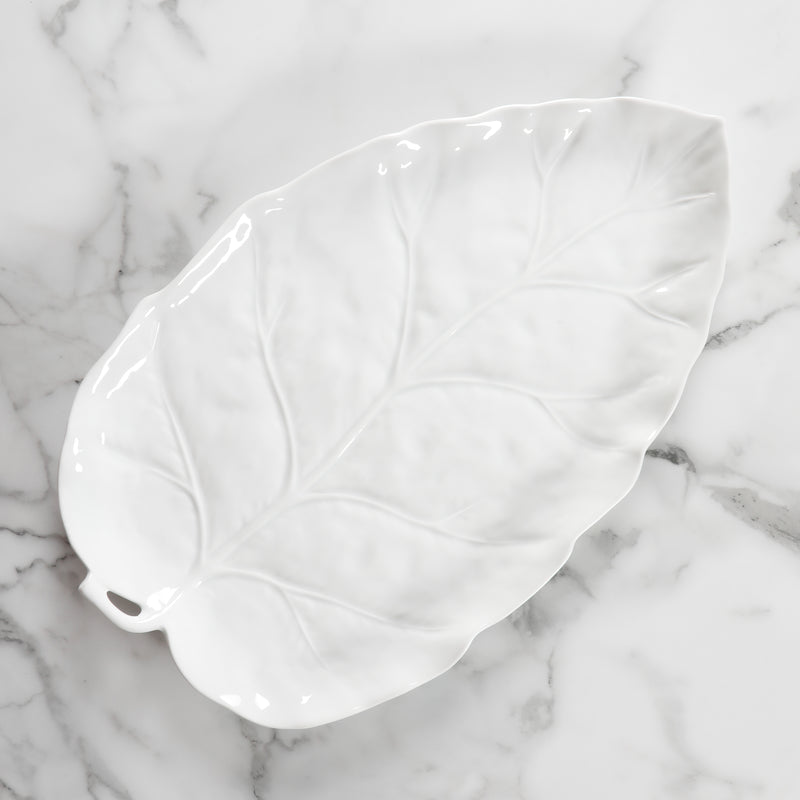 Martha Stewart Patterson Figural Leaf Serving Platter