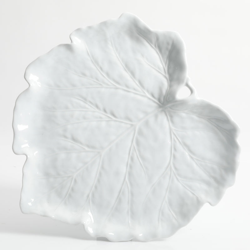 Martha Stewart Patterson Figural Maple Leaf Serving Platter