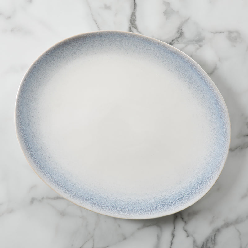 Perry Street Oval Serving Platter, 13.6"