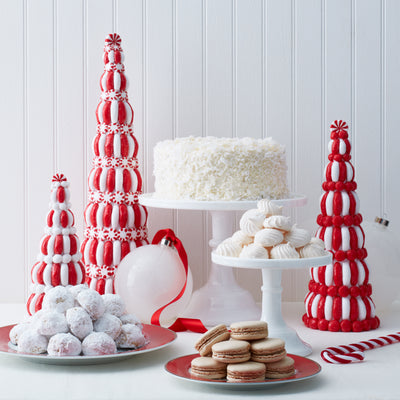 Milk Glass Cake Stand
