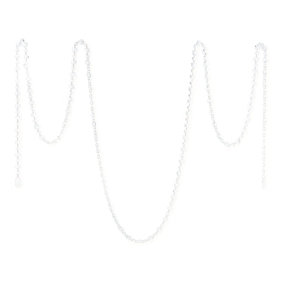 Faceted Crystal Chain Garland, Set of 2