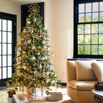 Pre-Lit Green Indexed Tree