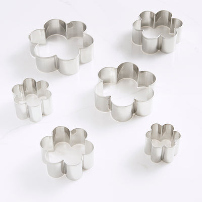 Festive Stainless Steel Cookie Cutter Set