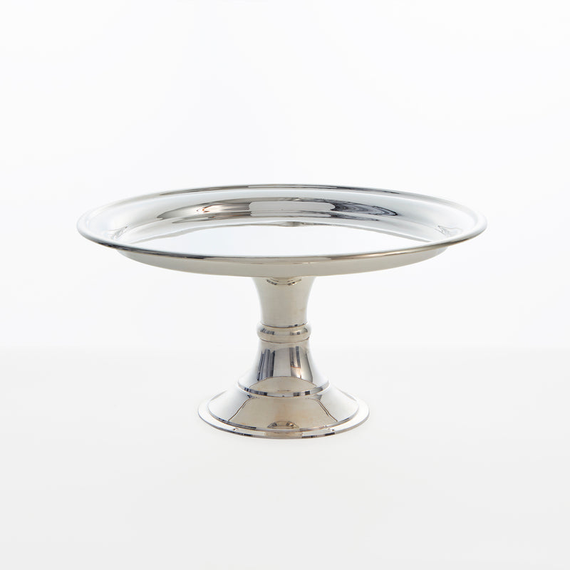 Vintage-Inspired Silver Plated Cake Stand