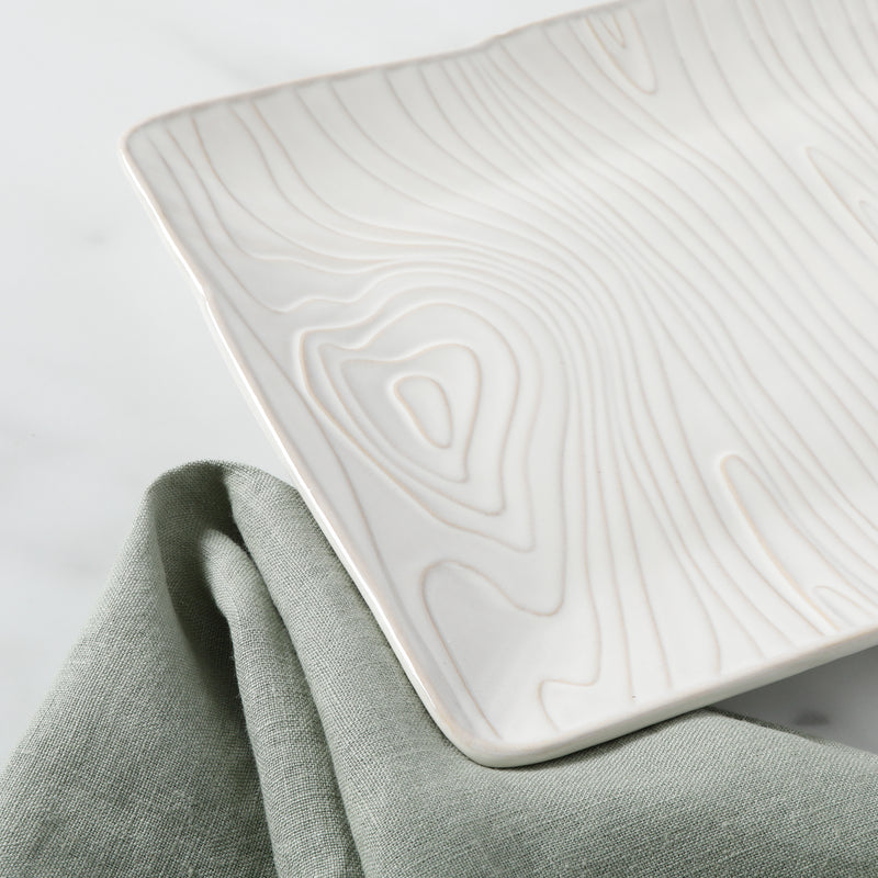 Martha Stewart Faux Bois Serving Platter