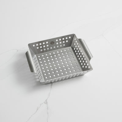 Stainless Steel Grill Basket, Small