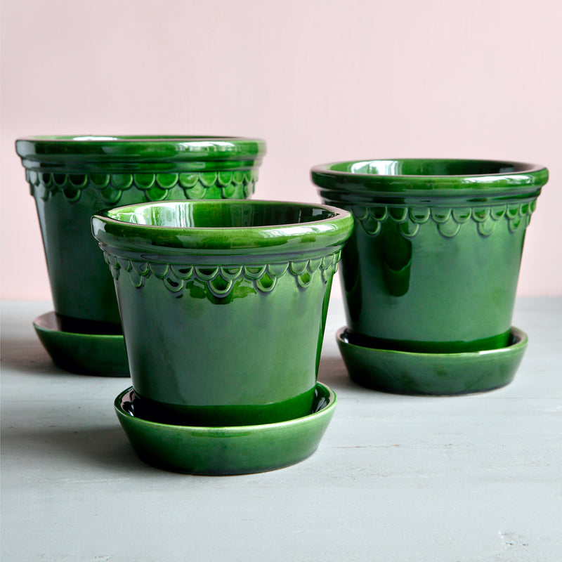 Glazed Emerald Green