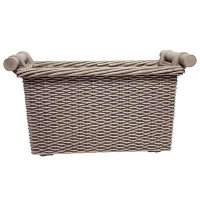 Martha Stewart Faux Wicker Trough Planter