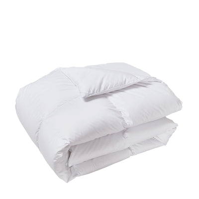 All Seasons White Cotton Down 300-Thread Count Comforter