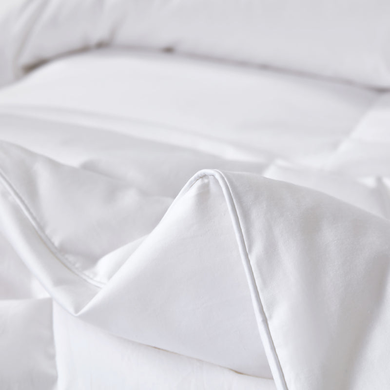 All Seasons Tencel™ Lyocell & Cotton Blend Hungarian Goose Down Comforter