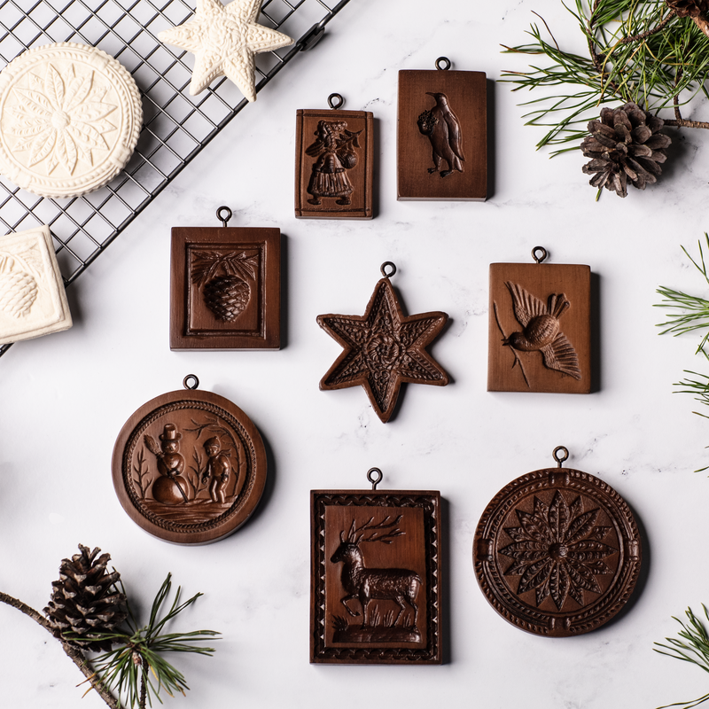 Santa Springerle Cookie Mold