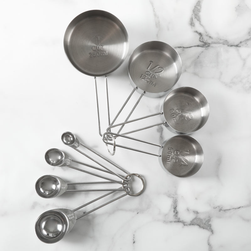 Martha Stewart Stainless Steel Measuring Cups & Spoons Set