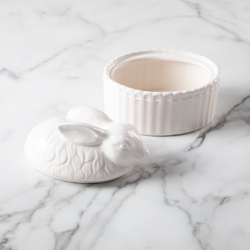 Martha Stewart Bunny Covered Baker
