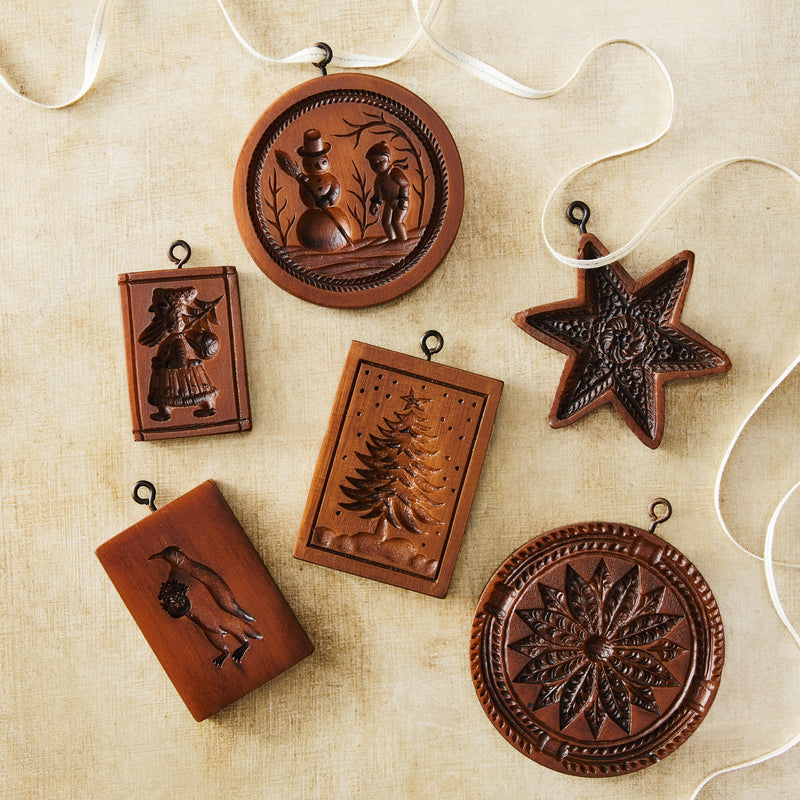 Six Point Star Springerle Cookie Mold
